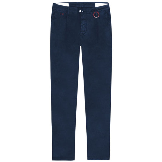 Tramarossa Blue Cotton Pant