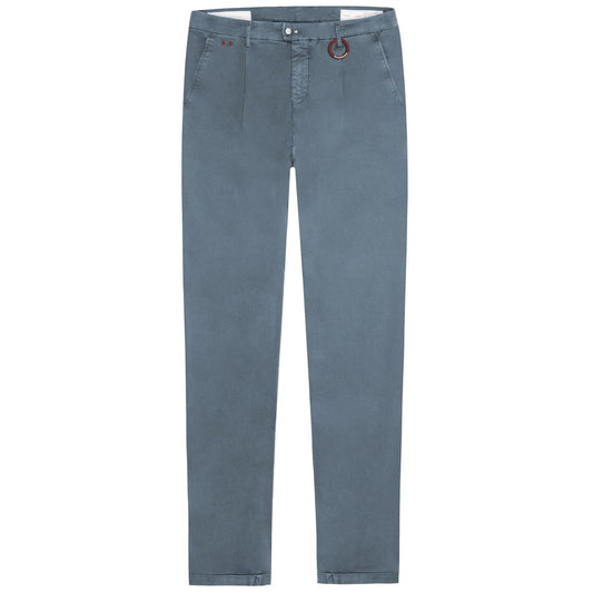 Tramarossa Blue Cotton Pant