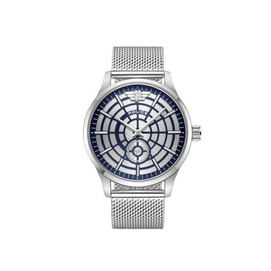 Police Gray Stainless Steel Watch
