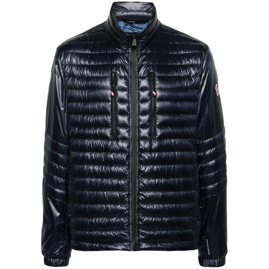 Moncler Blue Polyamide Jackets & Coat