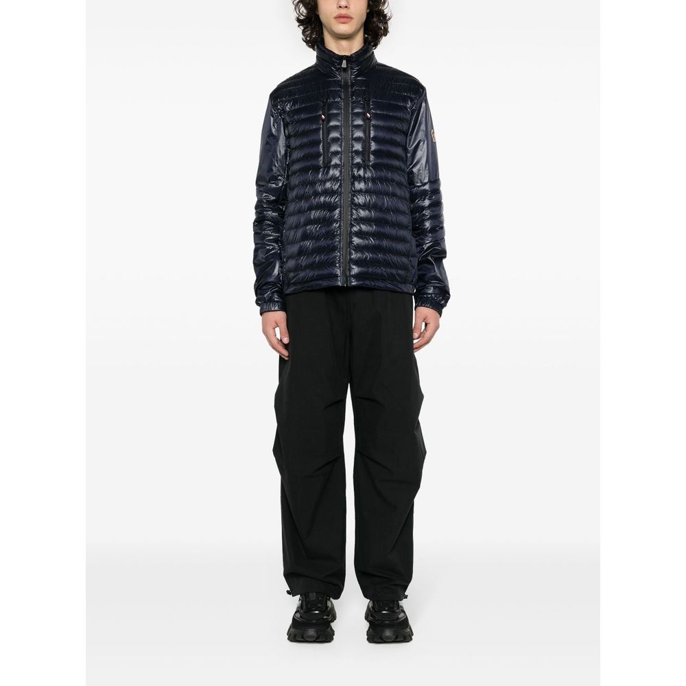 Moncler Blue Polyamide Jackets & Coat