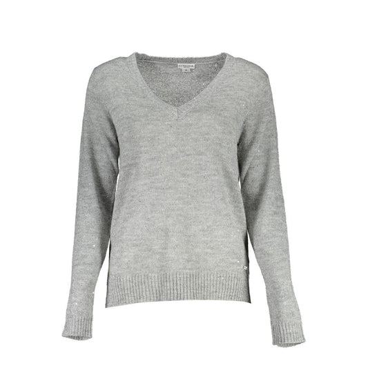 U.S. POLO ASSN. Gray Nylon Sweater
