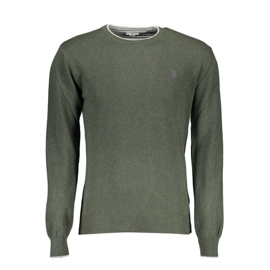 U.S. POLO ASSN. Green Wool Sweater