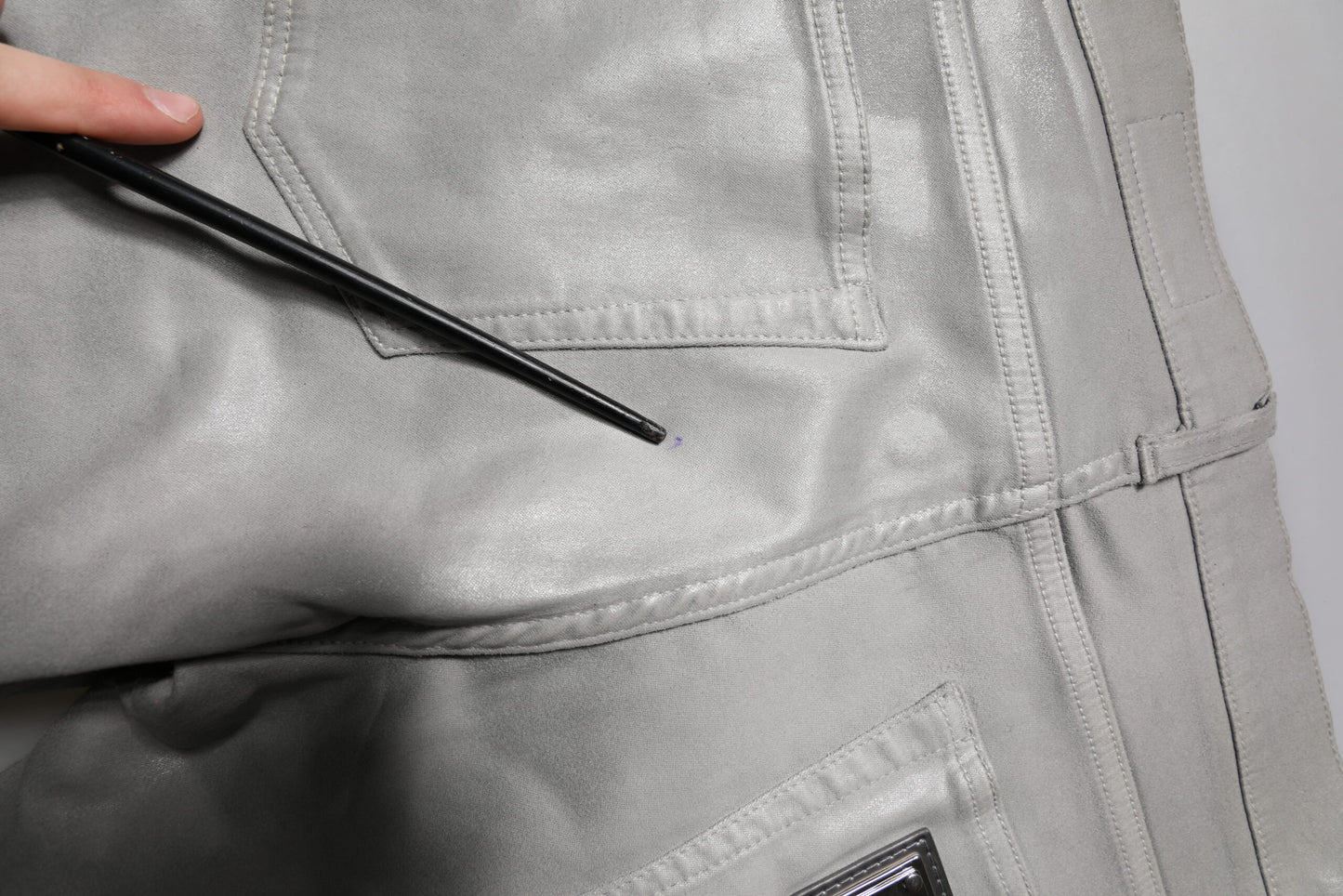 Dolce & Gabbana Gray Cotton Stretch Men Slim Fit Denim Jeans