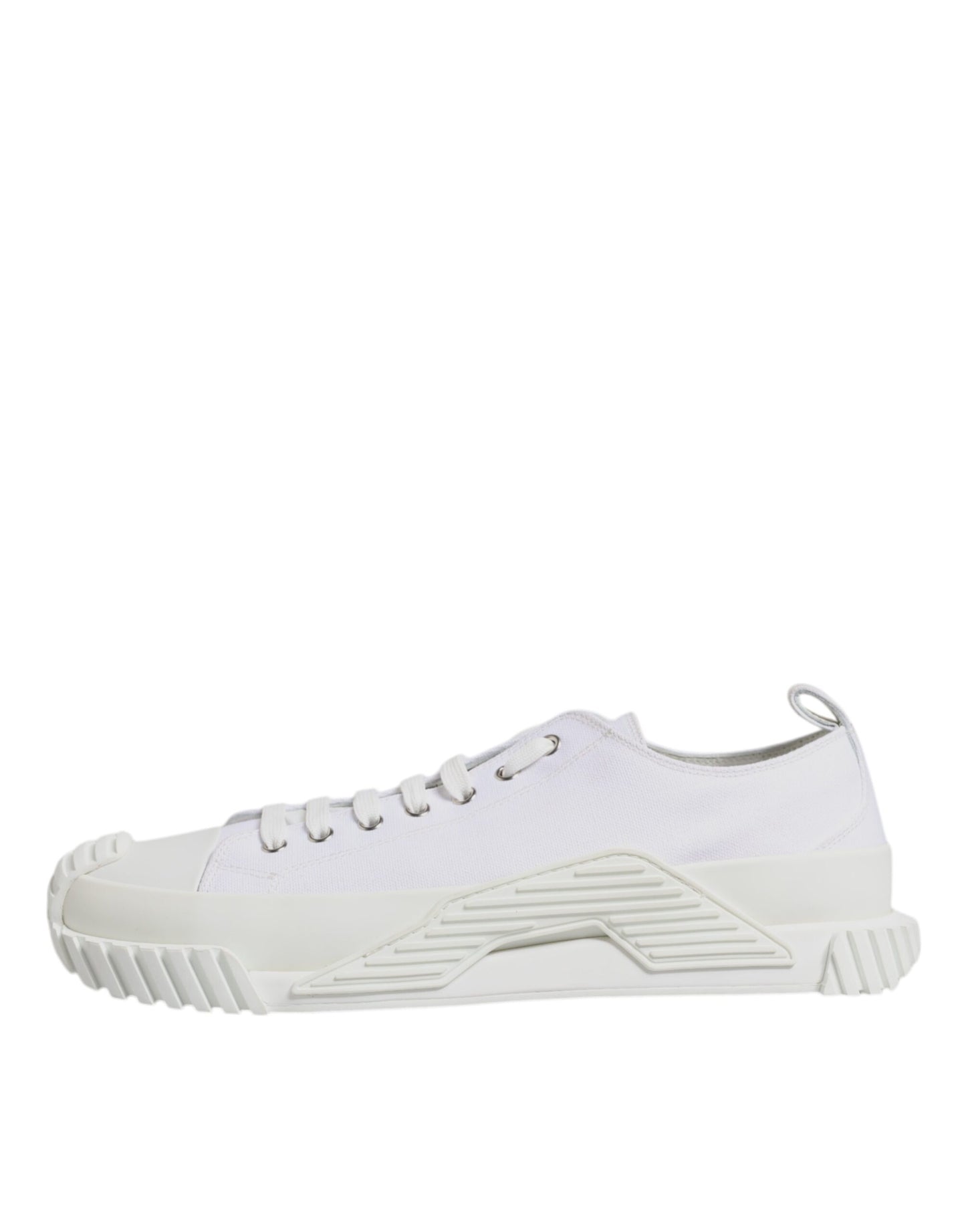 Dolce & Gabbana White Leather Low Top NS1 Sneakers Shoes