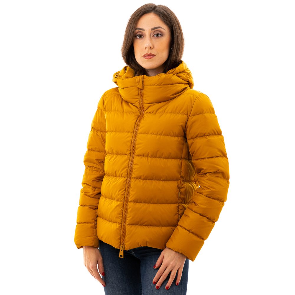 Herno Yellow Polyamide Coat