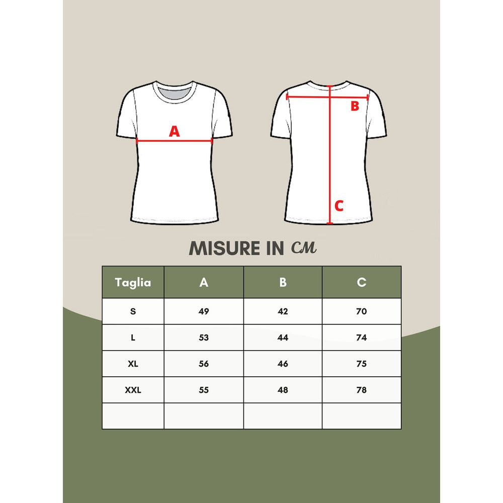 Lardini Gray Wool T-Shirt