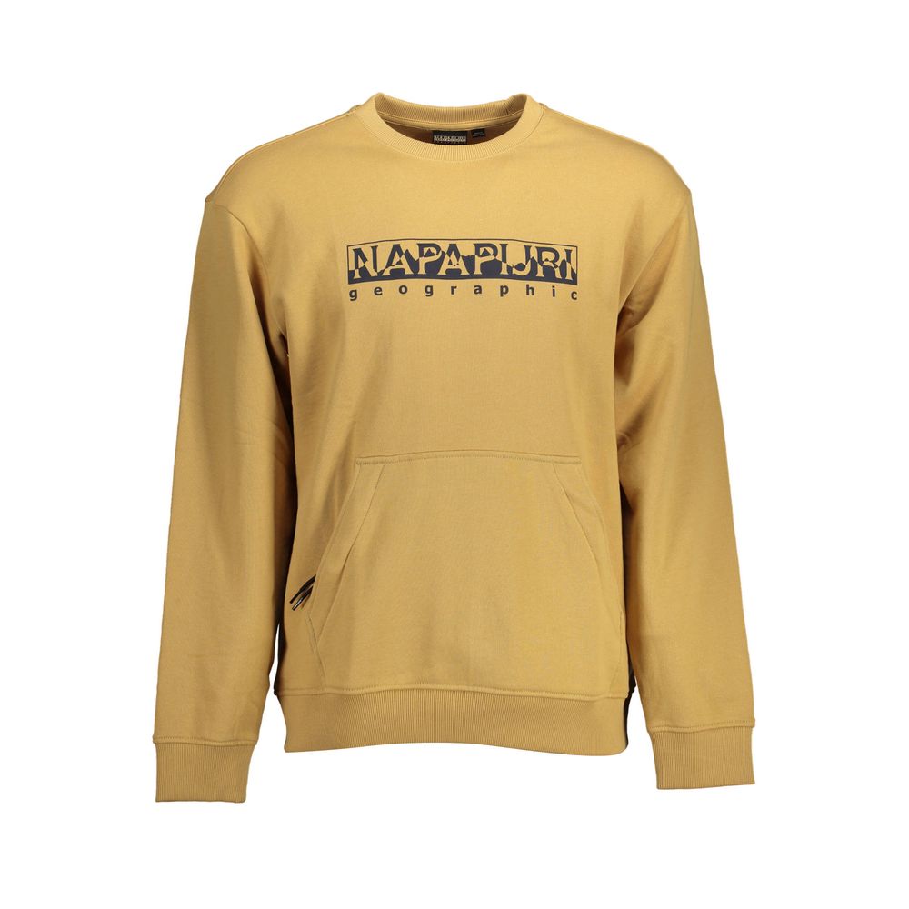 Napapijri Beige Cotton Sweatshirt