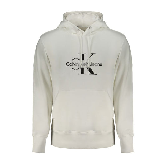 Calvin Klein White Cotton Sweatshirt