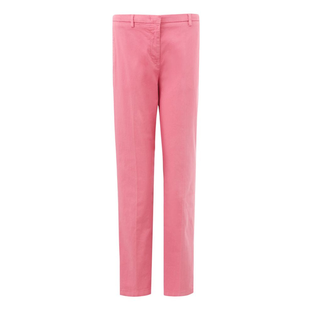 Lardini Pink Cotton Chino Pants