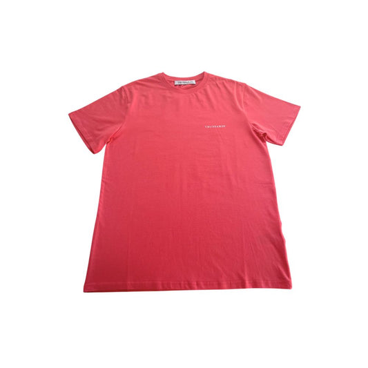 Trussardi Beachwear Red Cotton T-Shirt