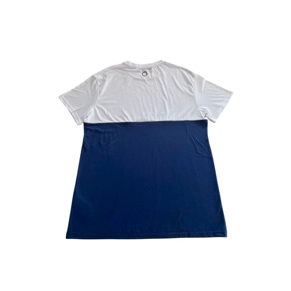 Trussardi Beachwear Blue Polyester T-Shirt