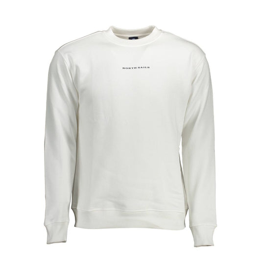 North Sails White Cotton Sweatshirt