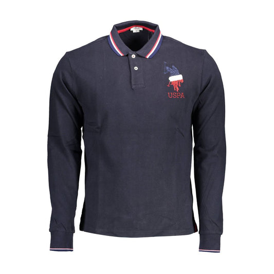 U.S. POLO ASSN. Blue Cotton Polo Shirt
