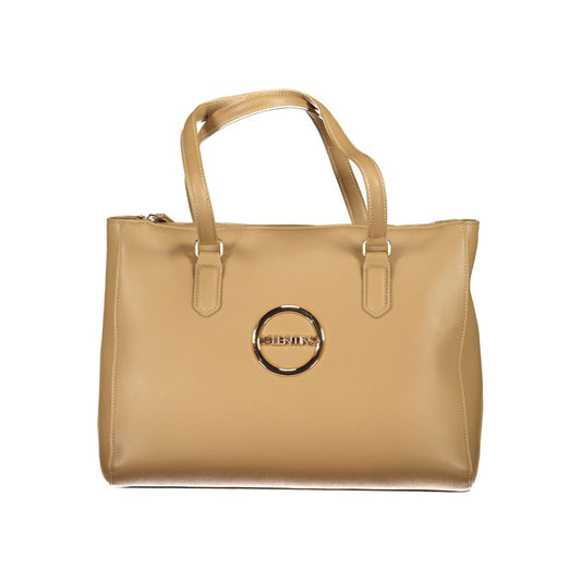Mario Valentino Beige Polyethylene Handbag