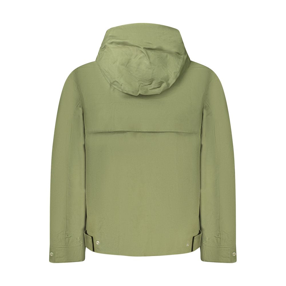 K-WAY Green Cotton Jackets & Coat