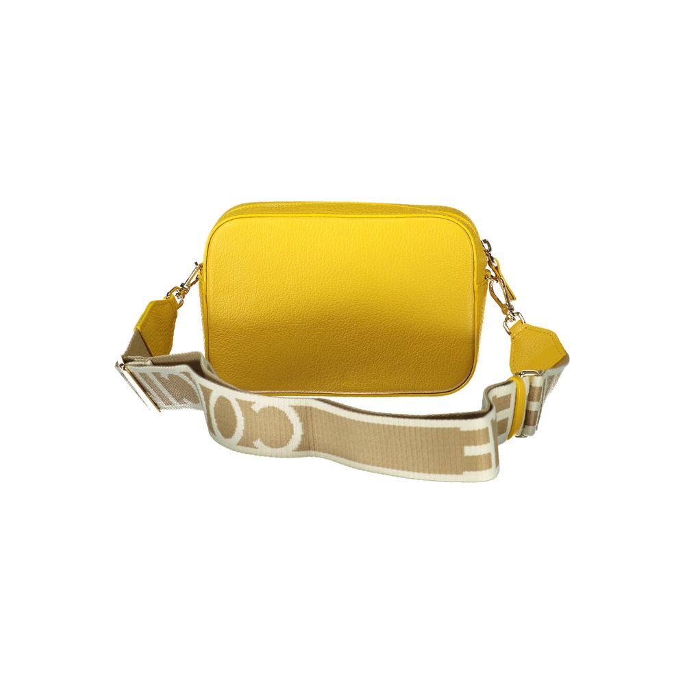 Coccinelle Yellow Leather Handbag