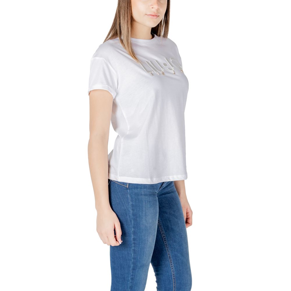 Liu Jo White Cotton Tops & T-Shirt