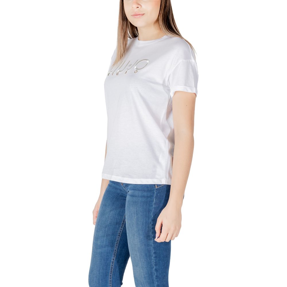 Liu Jo White Cotton Tops & T-Shirt