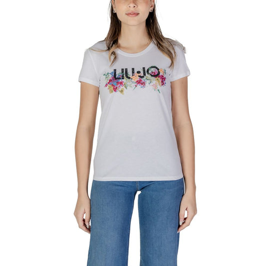 Liu Jo White Cotton Tops & T-Shirt