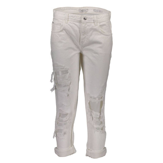 Guess Jeans White Cotton Jeans Denim