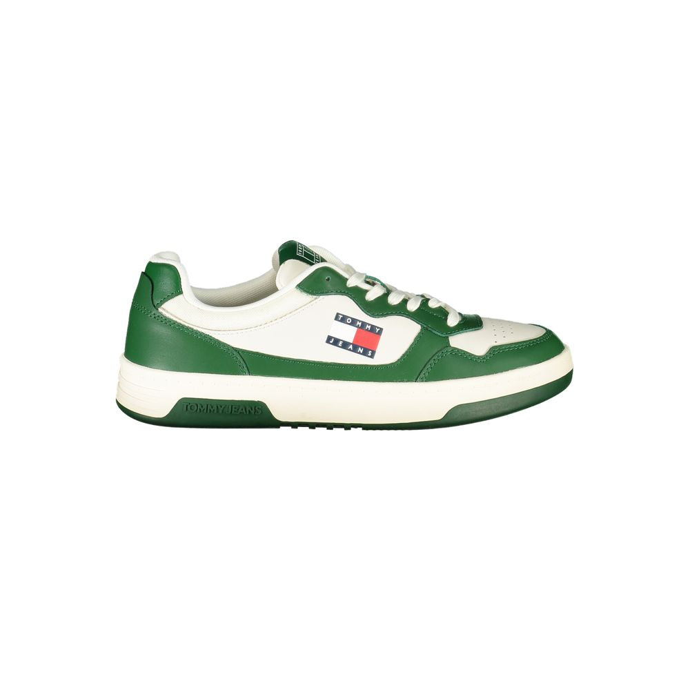 Tommy Hilfiger White Polyester Sneaker