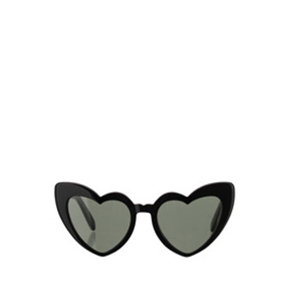 Saint Laurent Black Acetate Sunglasses