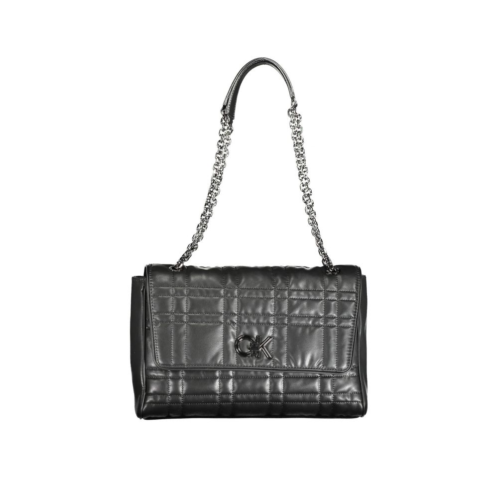 Calvin Klein Black Polyester Handbag