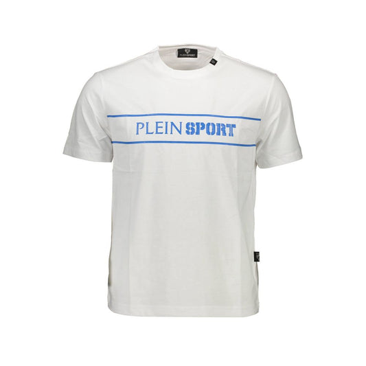 Plein Sport White Cotton T-Shirt
