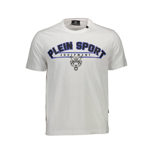 Plein Sport White Cotton T-Shirt