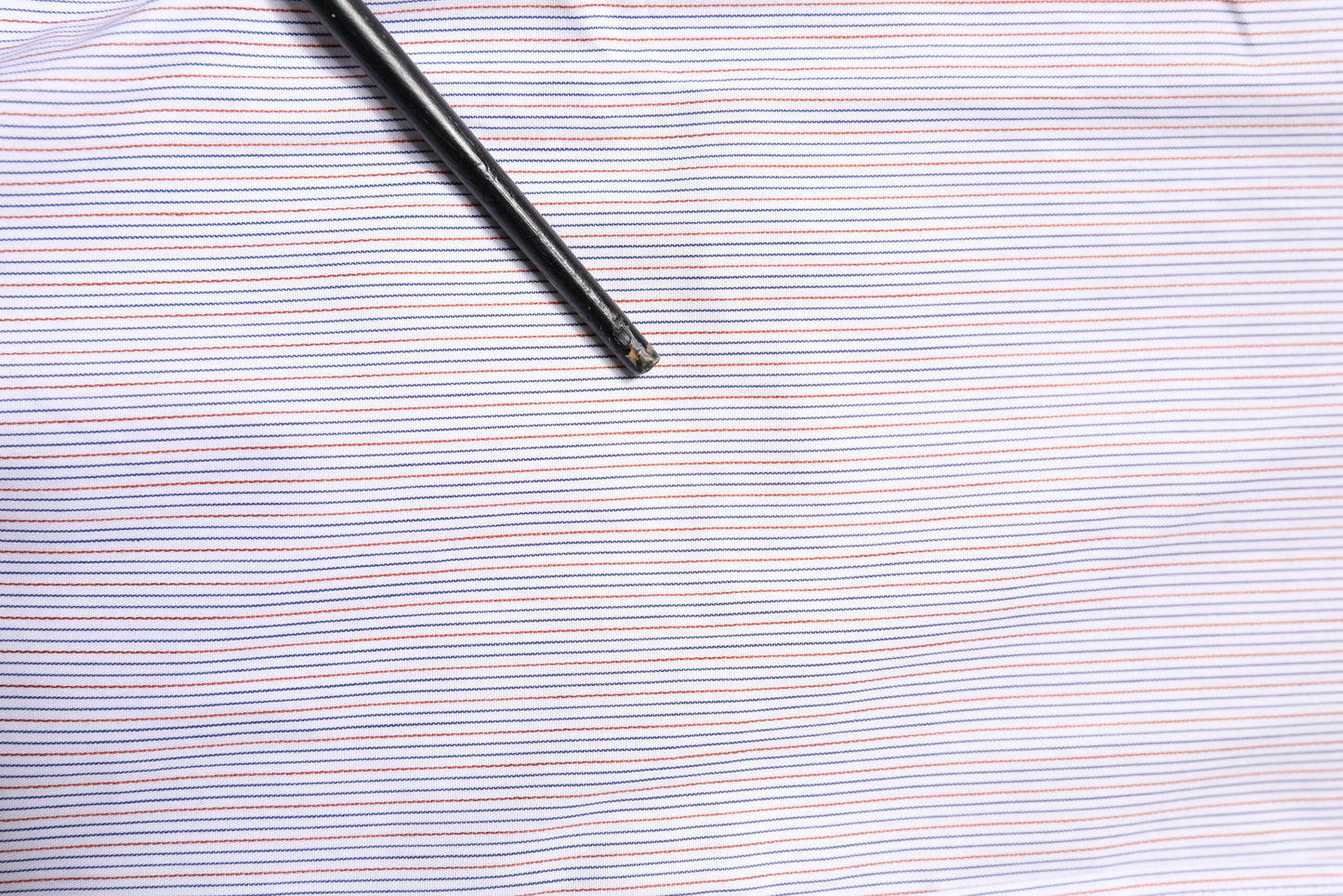 Dolce & Gabbana White Striped Cotton GOLD Long Sleeves Shirt