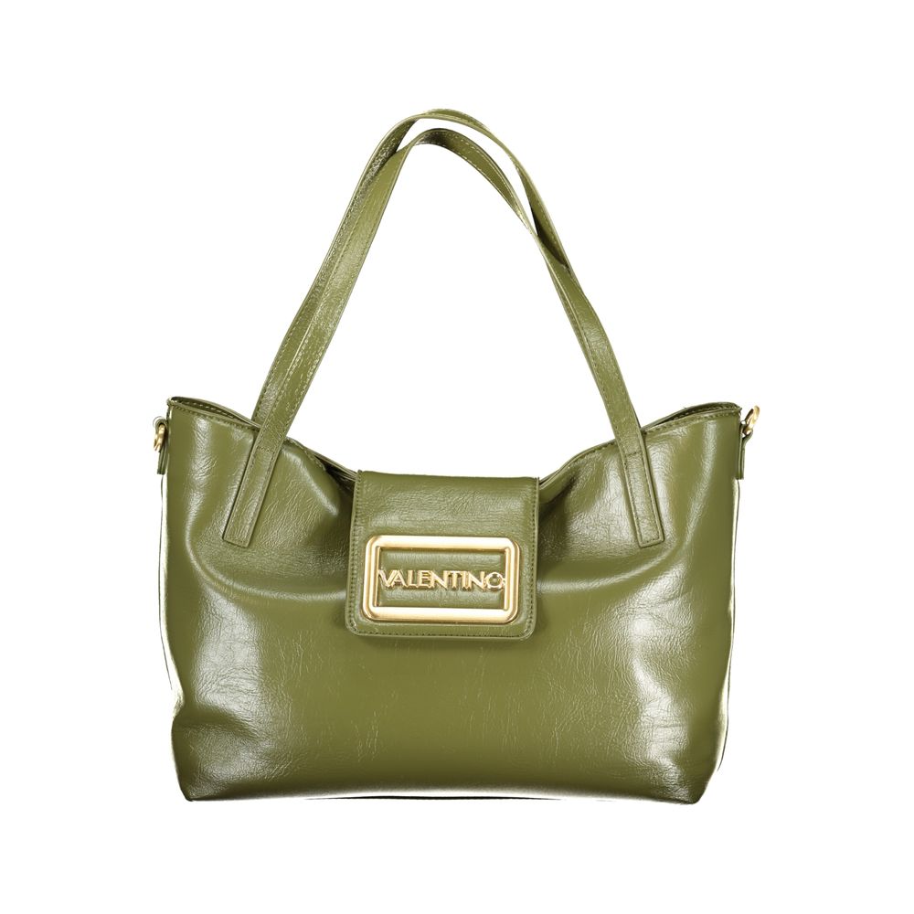 Mario Valentino Green Polyethylene Handbag