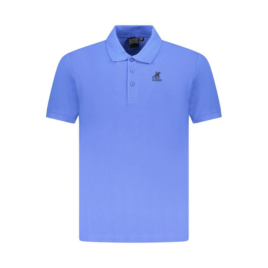 U.S. Grand Polo Blue Cotton Men Polo Shirt