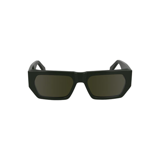 Calvin Klein Green Acetate Men Sunglasses