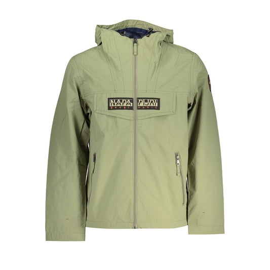 Napapijri Green Polyester Jackets & Coat