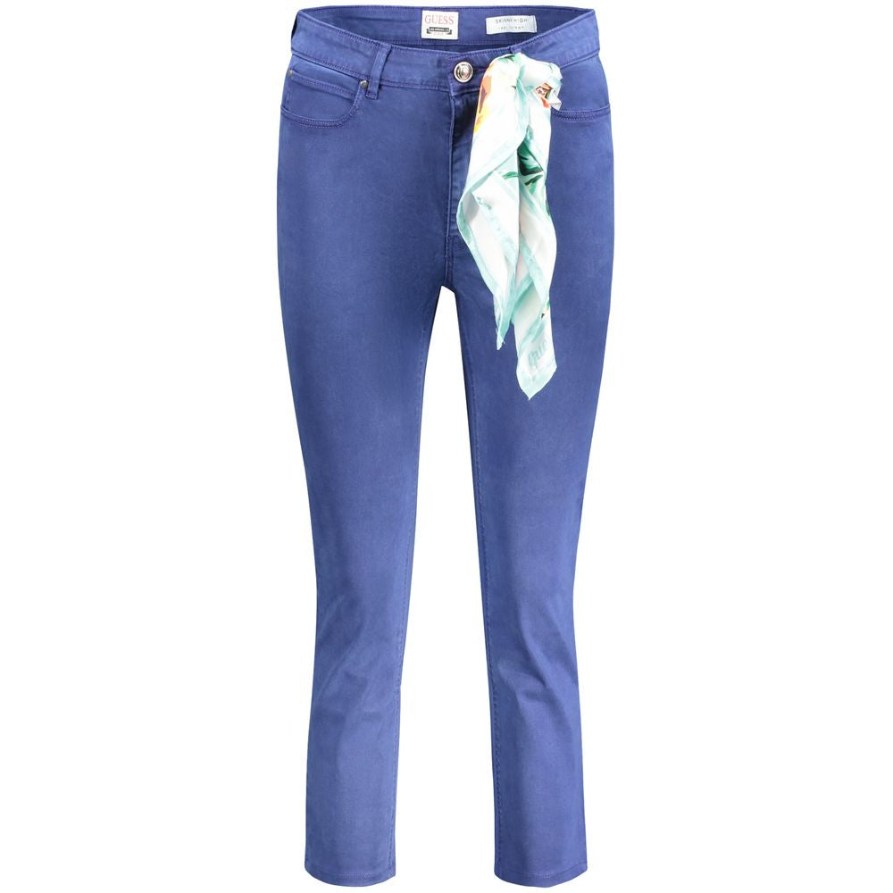 Guess Jeans Blue Cotton Jeans Denim