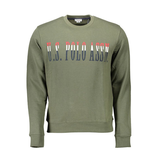 U.S. POLO ASSN. Green Cotton Sweatshirt