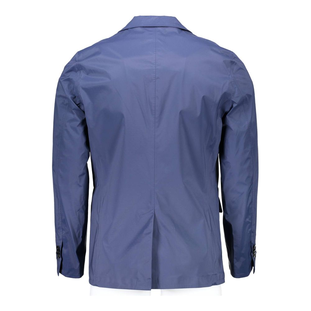 Gant Blue Nylon Jackets & Coat