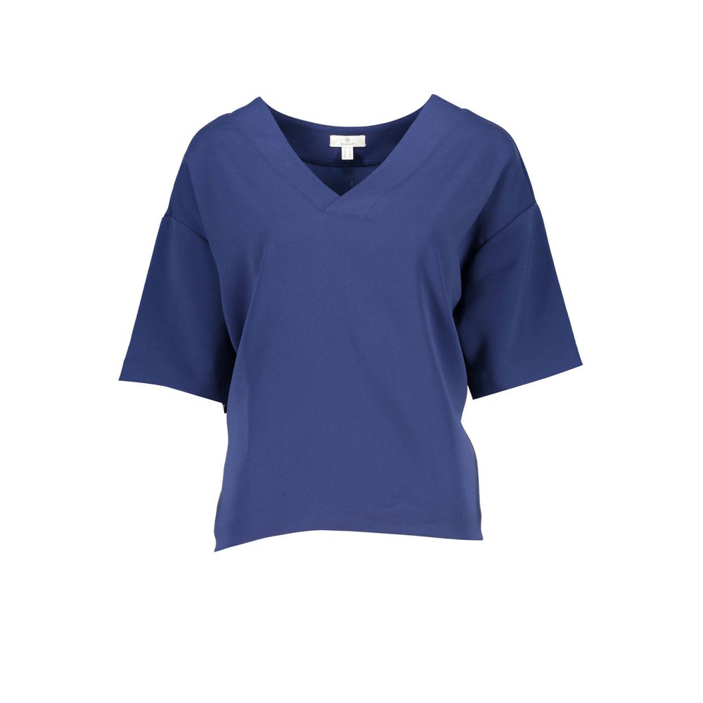 Gant Blue Cotton T-Shirt