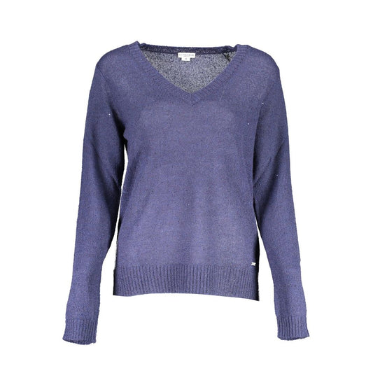 U.S. POLO ASSN. Blue Nylon Sweater