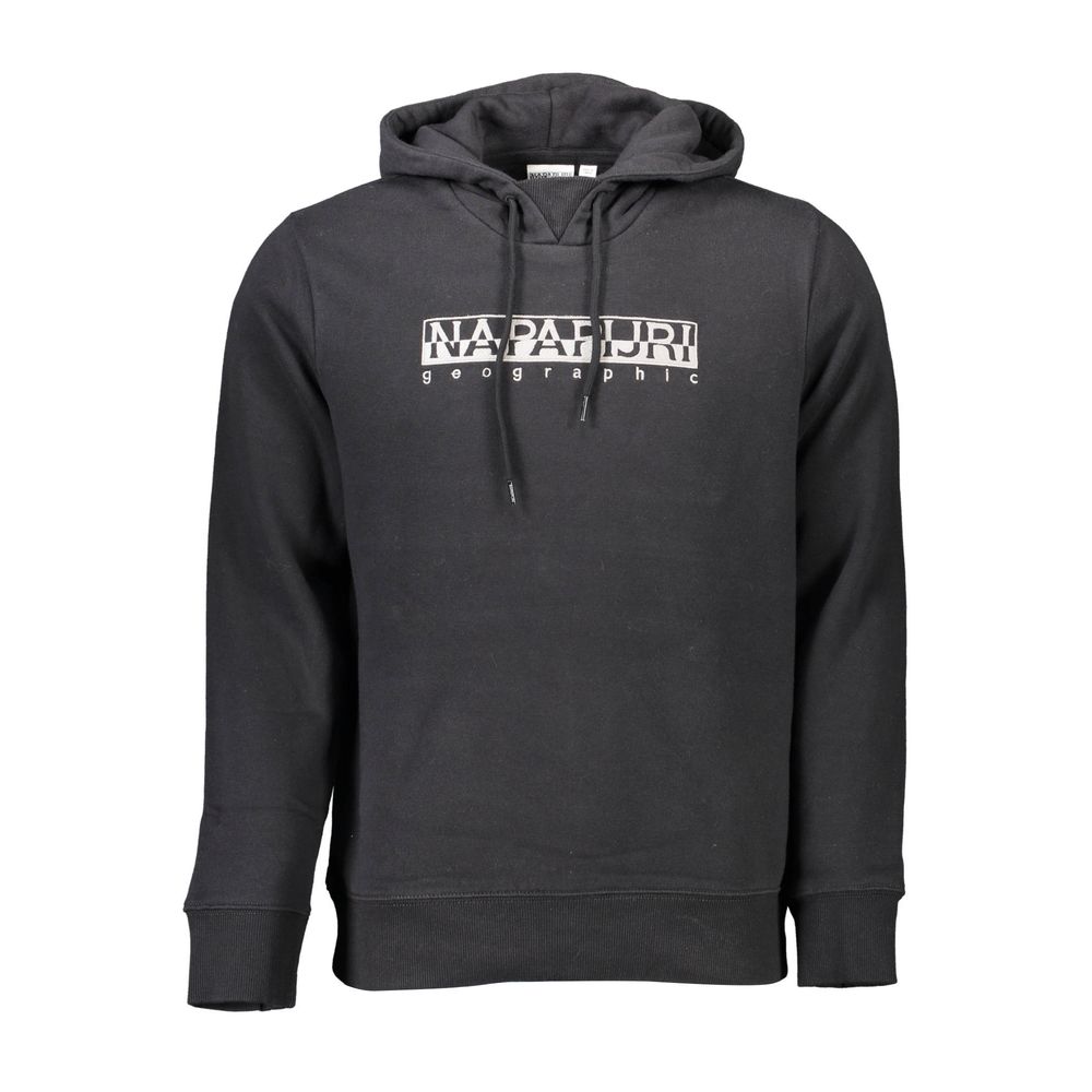 Napapijri Black Cotton Sweatshirt