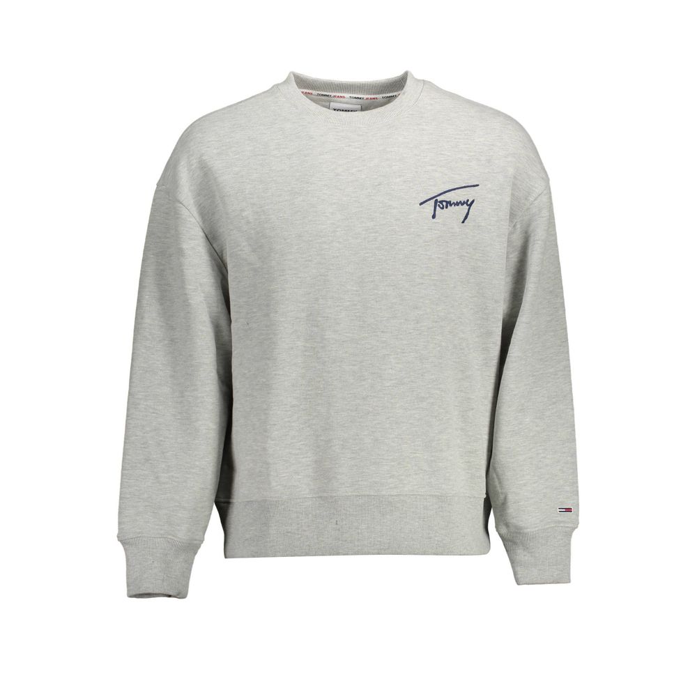 Tommy Hilfiger Gray Cotton Sweatshirt