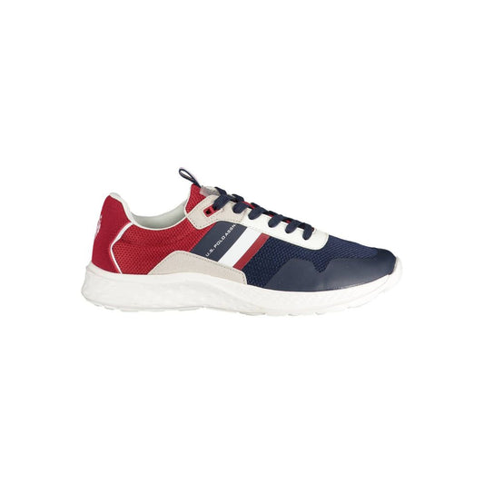 U.S. POLO ASSN. Blue Polyester Sneaker