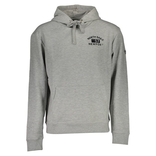 North Sails Gray Cotton Sweatshirt