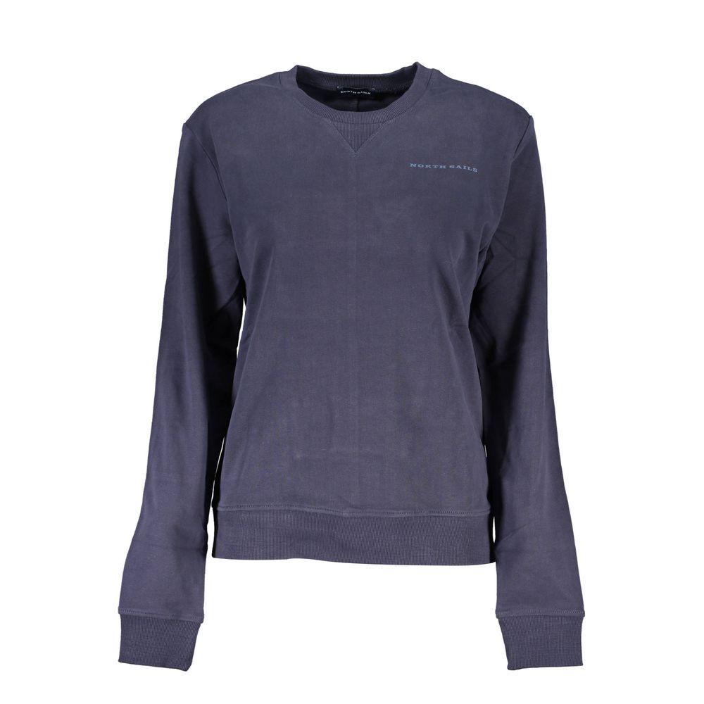 North Sails Blue Cotton Sweatshirt