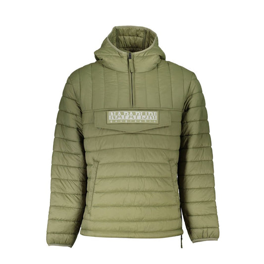 Napapijri Green Polyamide Jackets & Coat