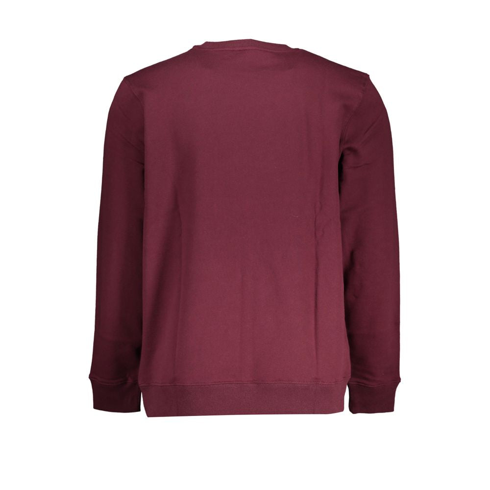 Vans Red Cotton Men Sweater