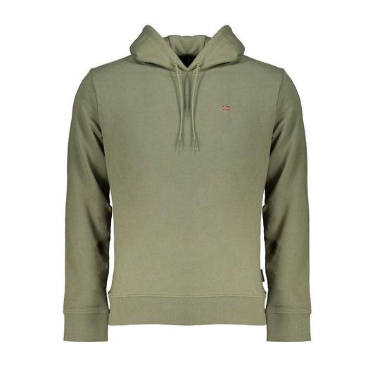 Napapijri Green Cotton Men Sweater