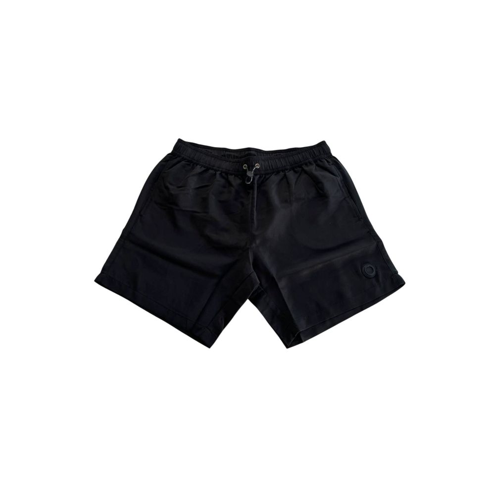Trussardi Beachwear Black Polyester Swimwear