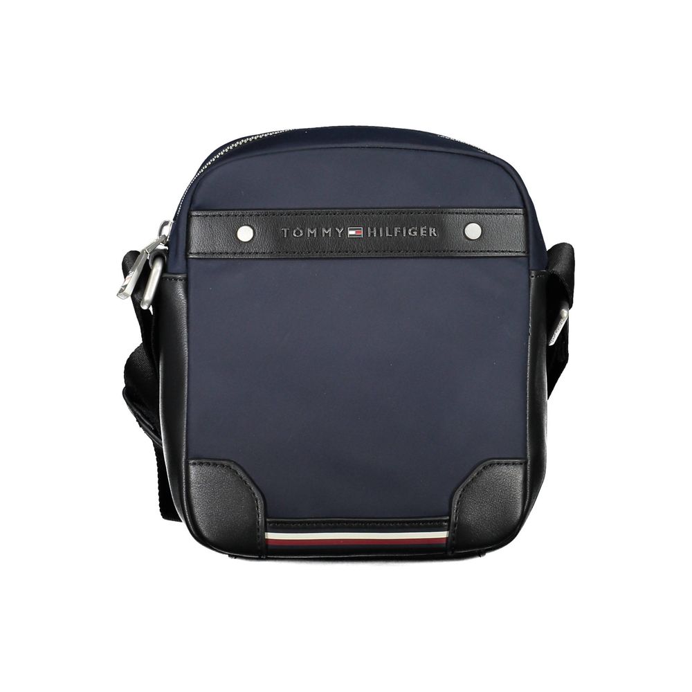 Tommy Hilfiger Blue Polyester Shoulder Bag